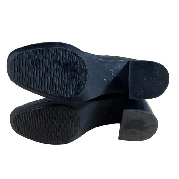 Kelsi Dagger Brooklyn Island Black Leather Booties Women's Size 7.5 NWOB - Picture 5 of 7